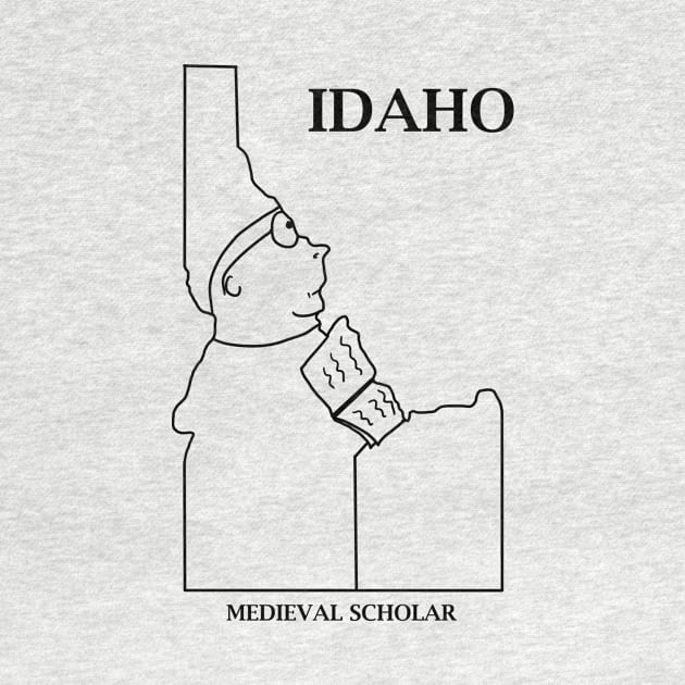 A funny map of Idaho by percivalrussell